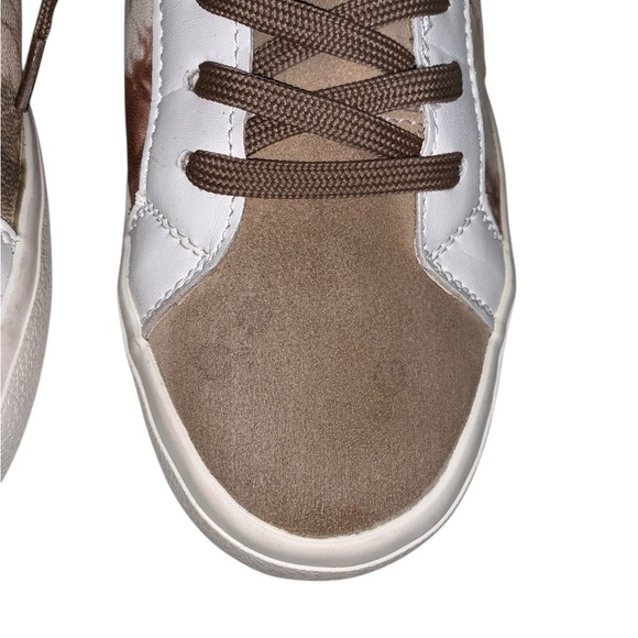 Vintage Havana Nelly Women’s 7.5 Taupe Marble Mix Sneakers Casual Star Design - Picture 9 of 16